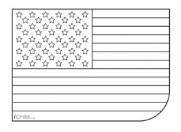 Printable American Flag Writing Paper Download Them Or Print