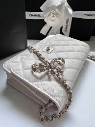 new chanel 23s wallet on chain bow
