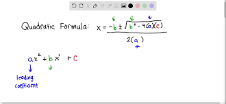 The Quadratic Formula Explain