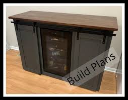 Diy Wine Bar With Wine Cooler Cabinet
