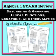 Algebra 1 Staar Review 2 Graphing