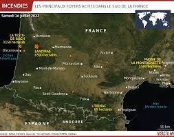 Environnement. Incendies en Gironde : plus de 14 000 personnes évacuées
