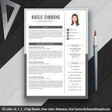 So, rather than starting from scratch and thinking about how to frame your resume in microsoft word, have a look at these resume layouts and some creative resume templates. Modern And Simple Resume Cv Template For Ms Word Curriculum Vitae Professional Cv Format Teacher Resume Format 1 2 3 Page Resume Template Instant Download Resumedesignco Com