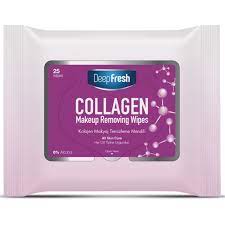 deep fresh collagen makeup removing wipes 25s beauty age