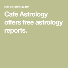 Cafe Astrology Offers Free Astrology Reports Leias