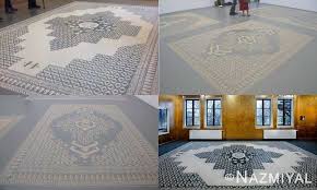 artist danielle van ark sand carpets