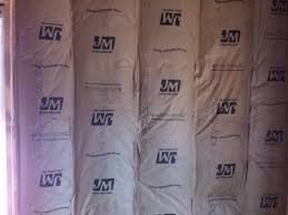 paper facing of batt insulation