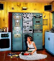 The white finish on the cabinets and the new cabinet doors reflect tons of light and gives the kitchen. Kitchen Of The Future 1958 Imagesofthe1950s