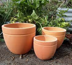 Terracotta Pots Full Set