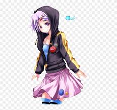See your favorite hoodies champions and red hoodies discounted & on sale. Hoodie Anime Girl With Hoodie Anime Free Transparent Png Clipart Images Download