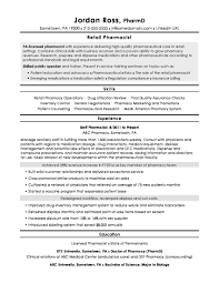 A curriculum vitae, or cv, includes more information than your typical resume, including details of your education and academic achievements, research, publications. Pharmacist Resume Sample Monster Com