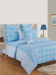 cotton 250 tc bed sheet set at