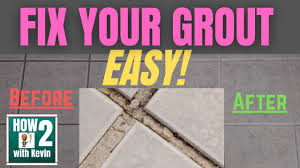 grout repair and sealing for beginners
