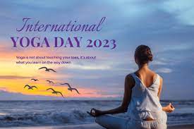 international day of yoga 2023 logo