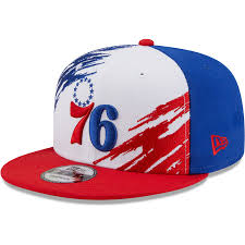 Philadelphia 76ers hats & caps. Men S New Era White Red Philadelphia 76ers Splatter 9fifty Snapback Hat