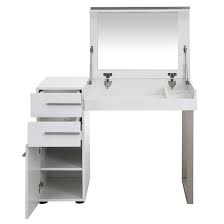 carter high gloss dressing table with
