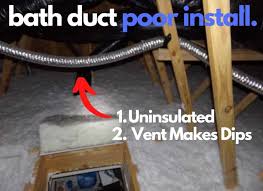 Insulate Bathroom Exhaust Fan Ducts