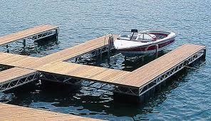 floating dock truss hewitt boats