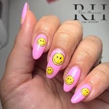 smiley face nail stickers free