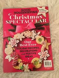 From perfect roast potatoes, yule log to christmas gravy and sprouts. Good Housekeeping Christmas Spectacular Magazine December 2019 Recipes Decor Ebay
