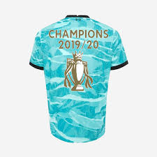 Liverpool fc, liverpool, united kingdom. Liverpool Fc Away Jersey 2020 21 With Gold Champions 2019 20 Epl Trophy Ez Football