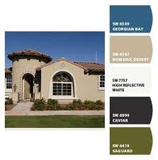 House Exterior Tuscan Colors