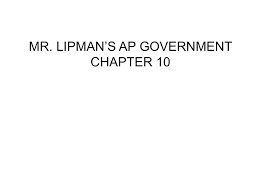 apgov power point  lipman s ap government chapter 10 the judiciary article iii bull weakest branch in constitution originally bull hamilton s federalist essay 78 bull judiciary act of