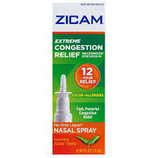 The sprays that fight inflammation contain the ingredient cromolyn sodium. Zicam Extreme Congestion Relief Nasal Spray Walgreens