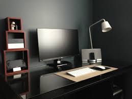 This is a great desk setup for students or if you are on a budget. 35 Masculine Home Office Ideas Inspirations Man Of Many