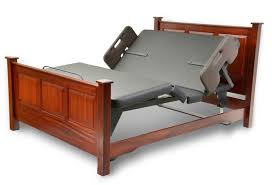 Adjustable Electric Bed Wooden Bed