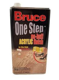 bruce hardwood floors one step no buff