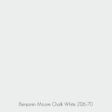 Benjaminmoore Chalk White 2126 70