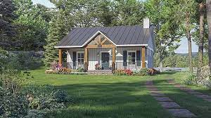 Plan 60112 Small Cabin Home Plan With