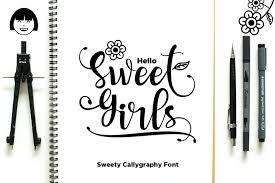 Sweet Girls Font Dafont Com