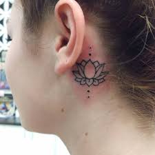 80 Best Behind The Ear Tattoo Designs Meanings Nice