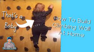 how to build indoor climbing wall for
