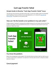 Cash app is checking the transaction manually. Cash App Transfer Failed By Asif Javed Issuu
