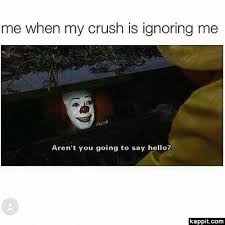 me when my crush is ignoring me aren t