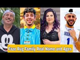 faze rug family members real name and