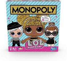 ¡muñecas que los jugadores compran e intercambian usando. Amazon Com Monopoly Game L O L Surprise Edicion Juego De Mesa Para Ninos A Partir De 8 Anos Toys Games