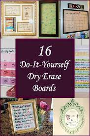 A dry erase board would also be very helpful in the kitchen. Pin On Crafts