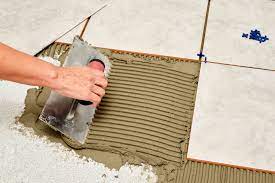 how to install ceramic tile flooring