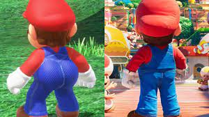 Mario's Flat Butt | Know Your Meme
