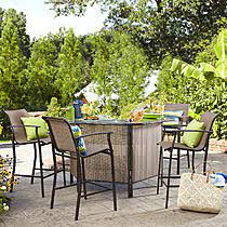 A small patio set is the perfect place to sit and catch up with friends. Outdoor Patio Furniture Patio Furniture Sets Kmart