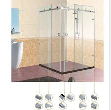 shower room glass door seals