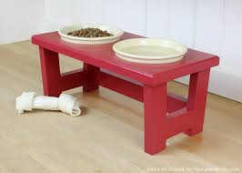 remodelaholic diy dog food bowl stand