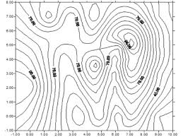 Image result for courbes de niveaux