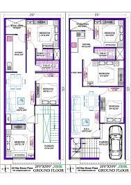 Best 20x50 3bhk House Plan Vastu East