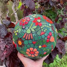 Mosaic Garden Gazing Ball The British