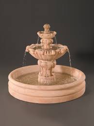 Vicenza Fountain W Basin Fiore Stone Inc